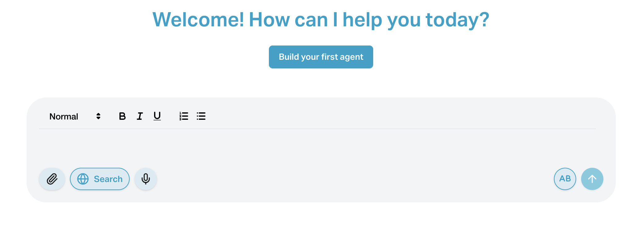 Advanced Text Editing Toolbar