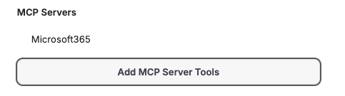 MCP Server Added