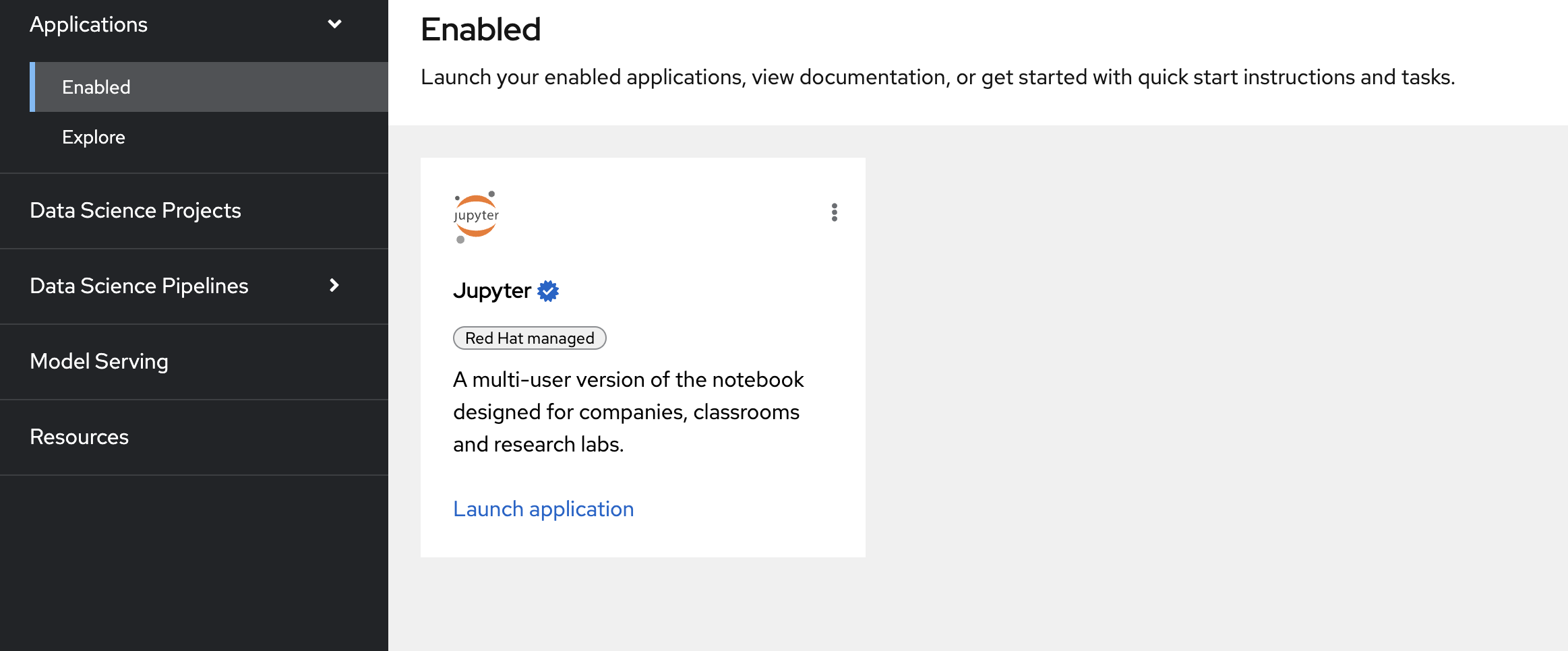 image Openshift AI overview