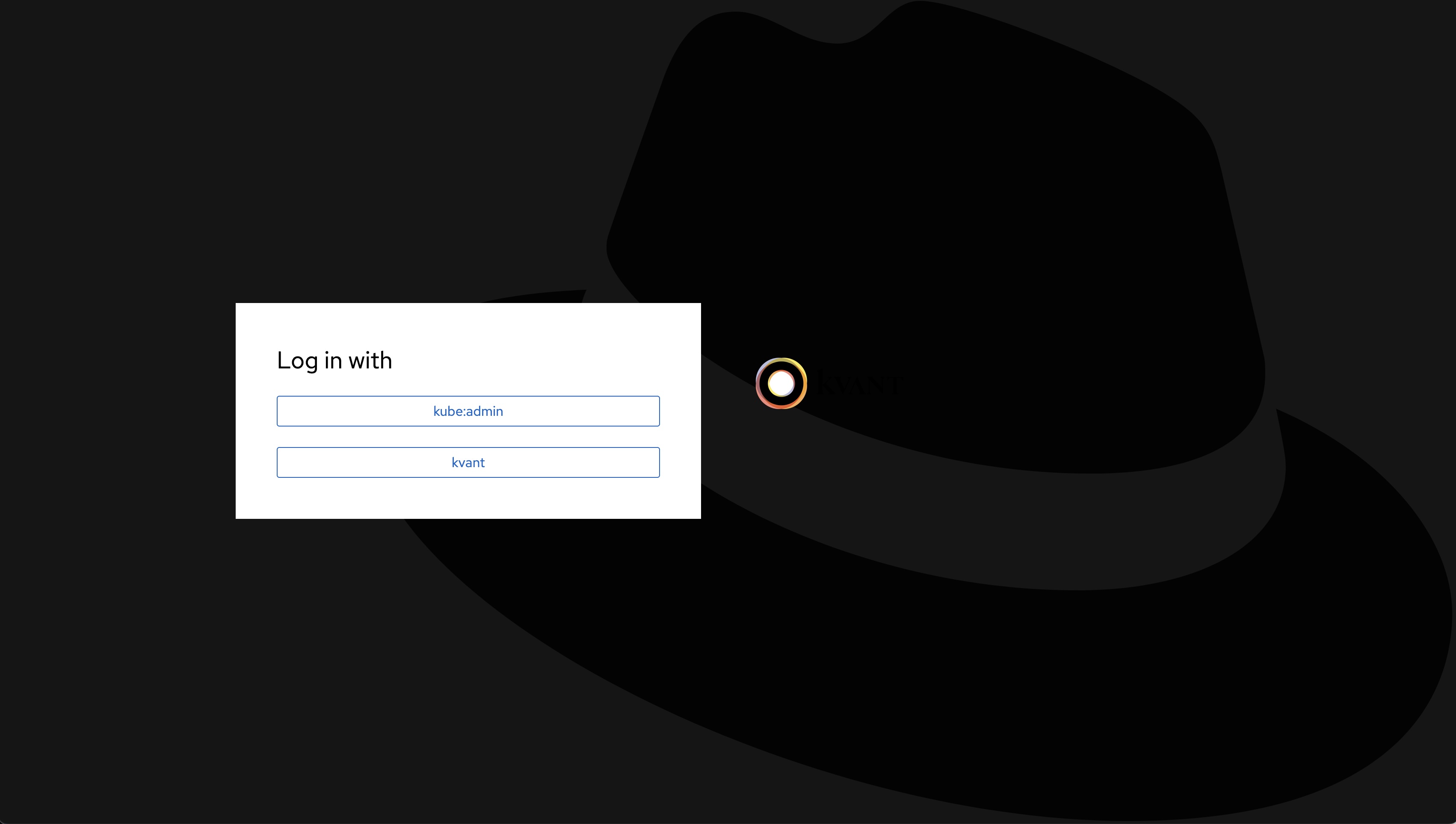 image Openshift login
