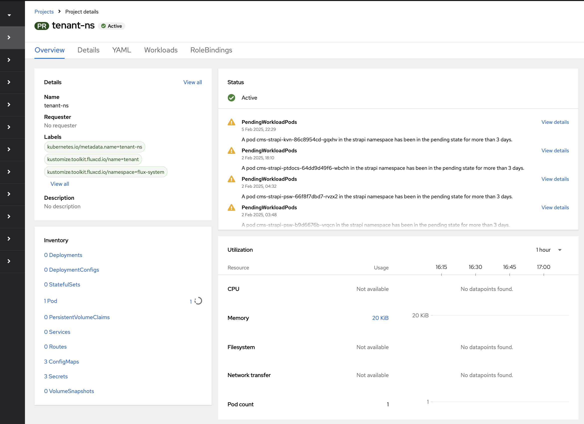 image Openshift Project